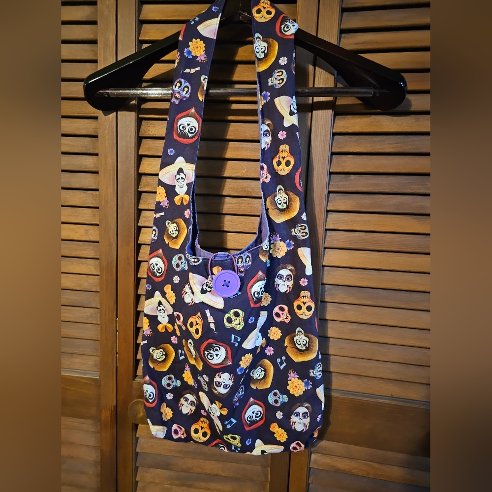 Handmade Coco pattern tote bag